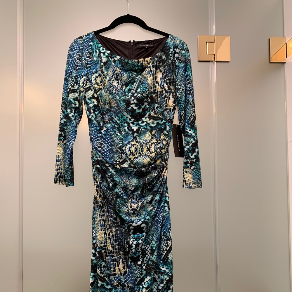NWT David Meister Dress Lined Size 2